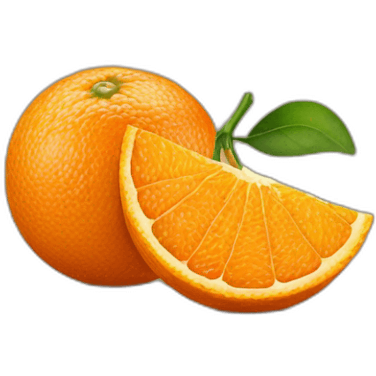 Orange lives emoji