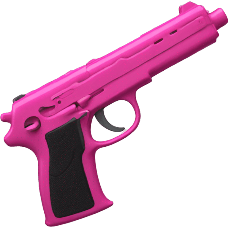 Pink gun  emoji