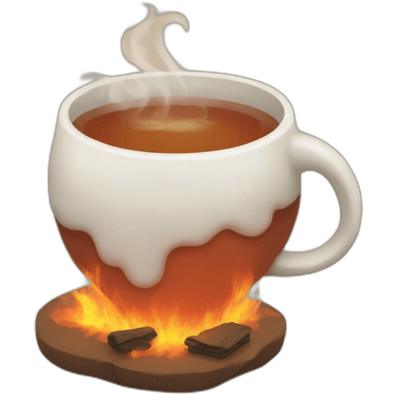 Ember tea emoji