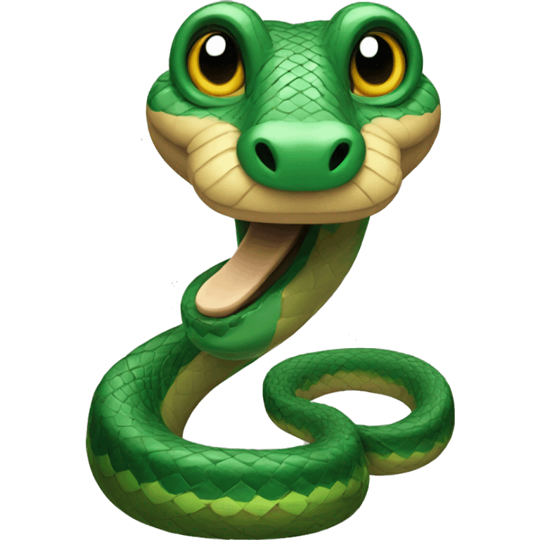 Snake happy new year  emoji