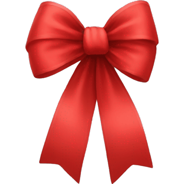 Big red bow  emoji