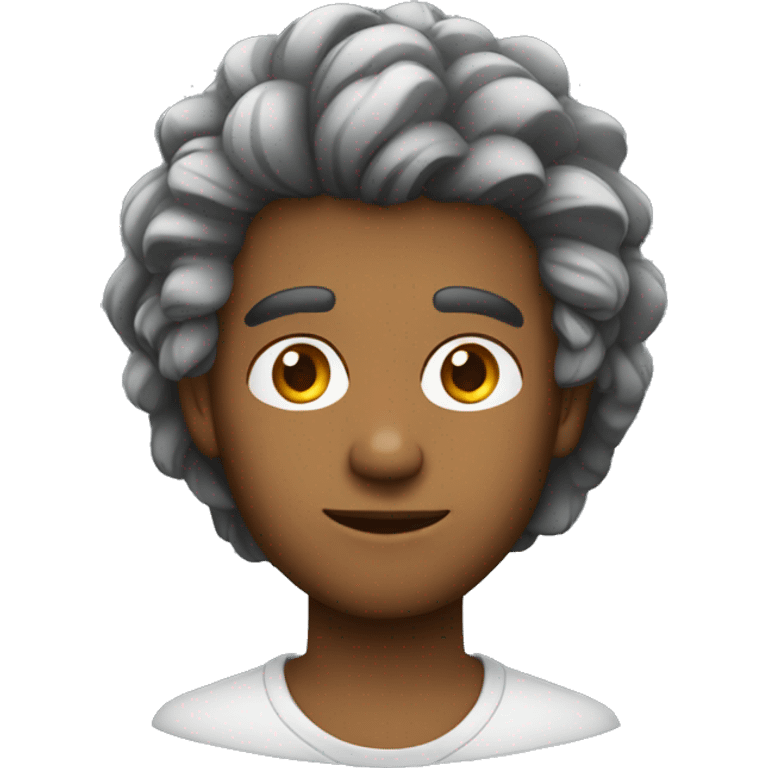 HOMEM CABELO ESCURO emoji