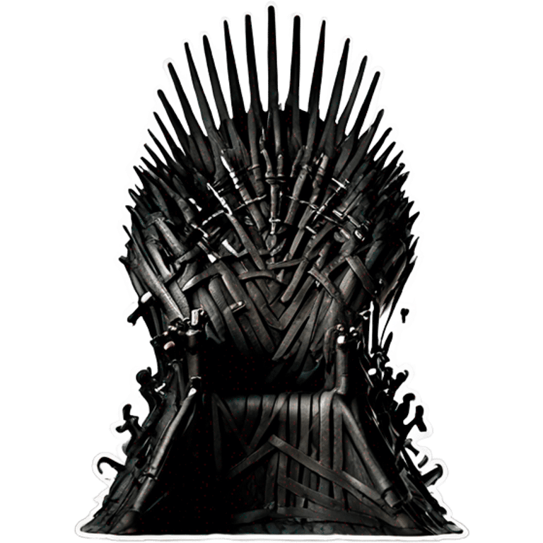 Iron throne emoji