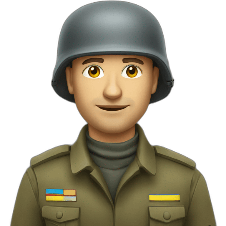 ukraine's soilder emoji