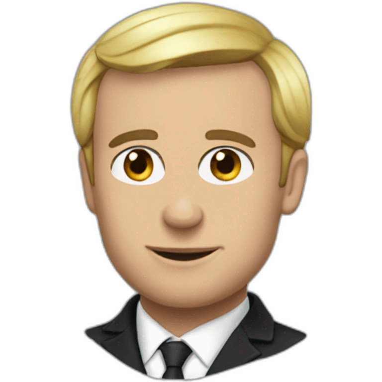 gay macron emoji