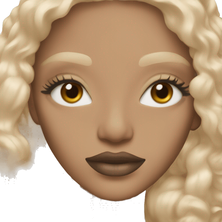 beige chanel makeup emoji