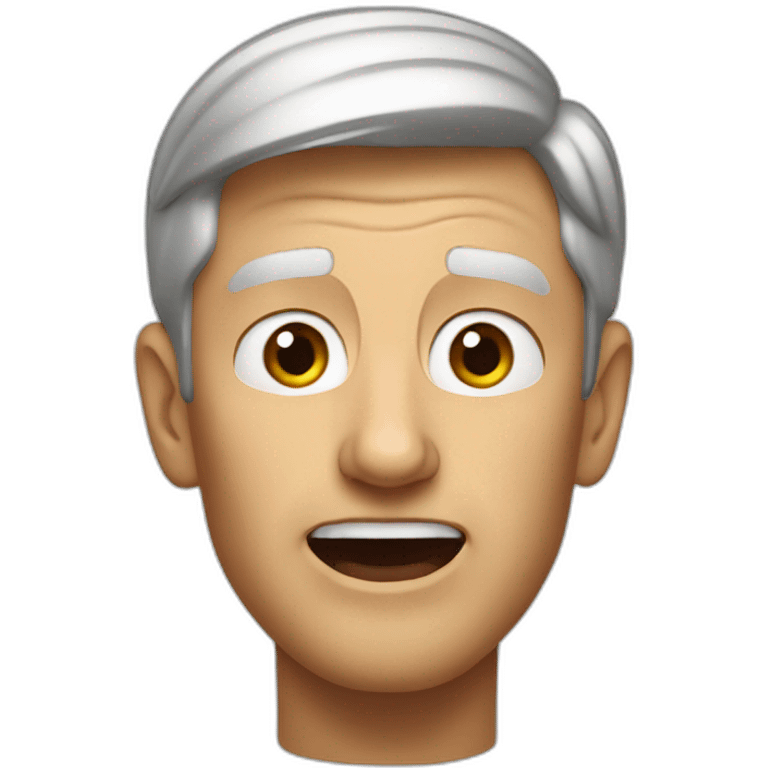 Tim cook surprised face emoji