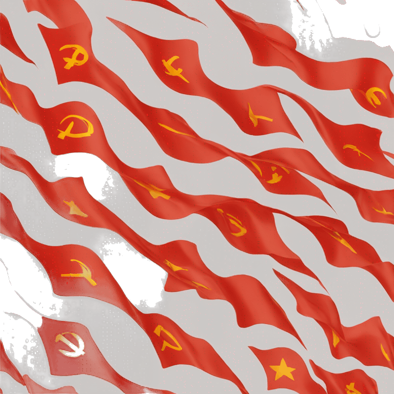 United soviet socialist republics flag emoji