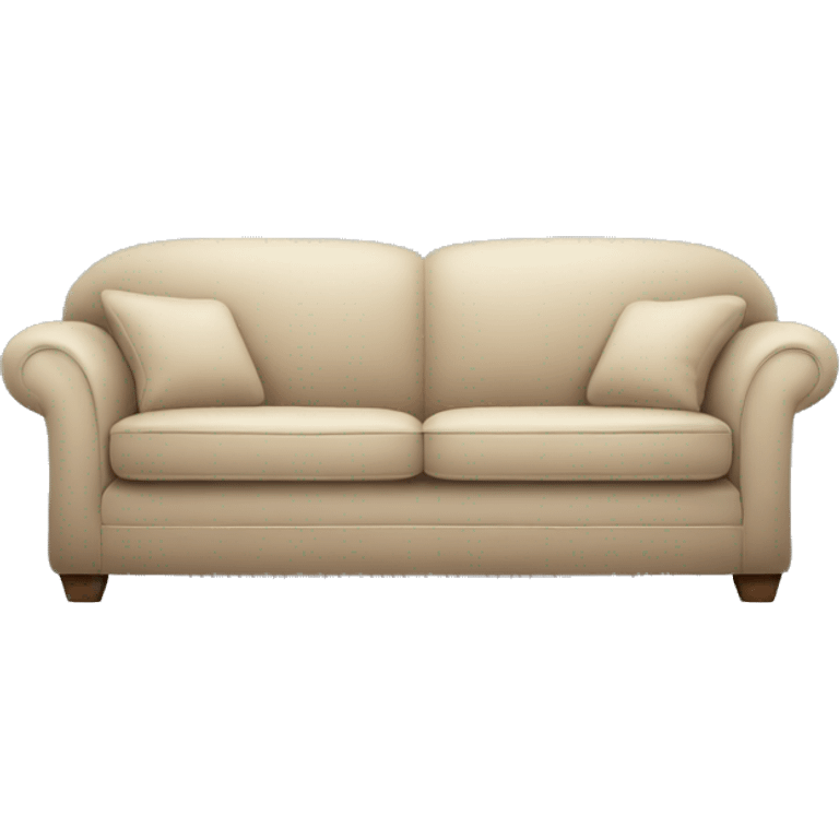 comfortable big cozy sofa emoji