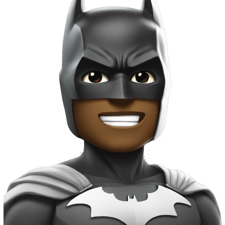 Withe batman emoji