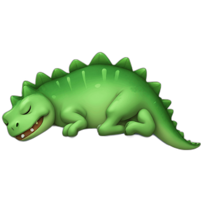 sleeping-dinosaur emoji