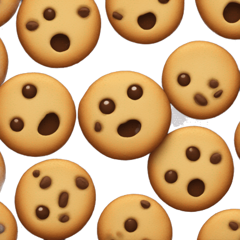 Warm cookie emoji