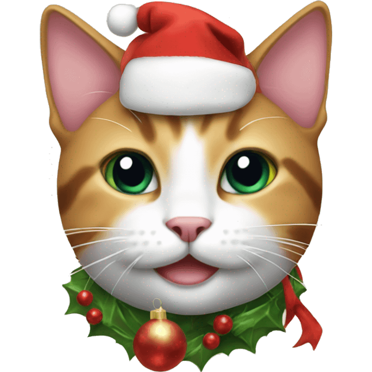 christmas cat emoji