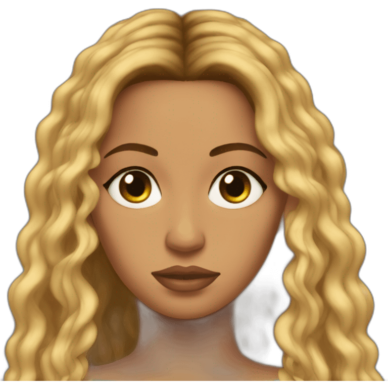 sad beyonce emoji