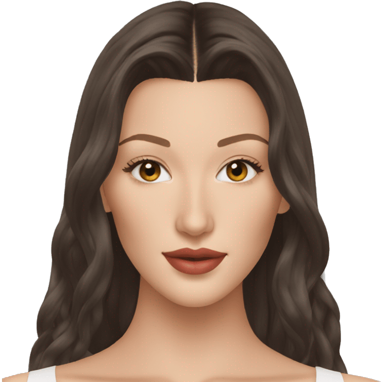 BELLA HADID emoji