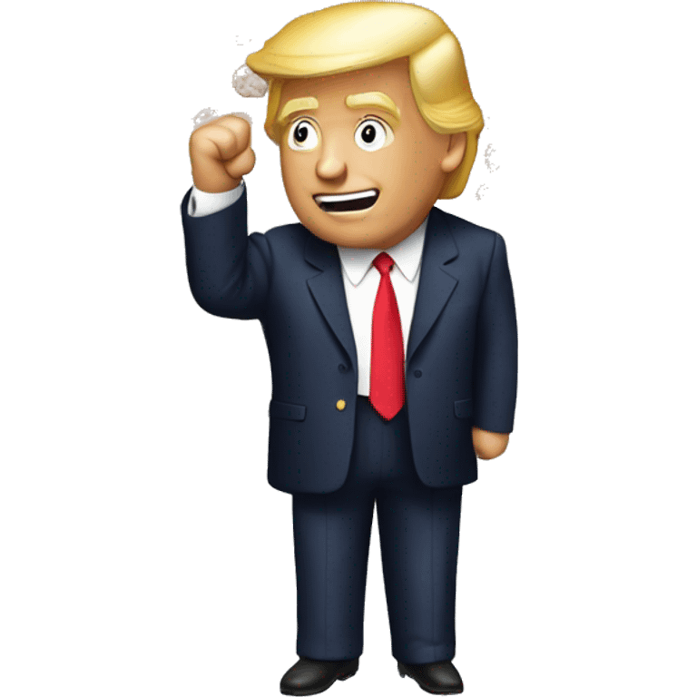 Trump winning election emoji