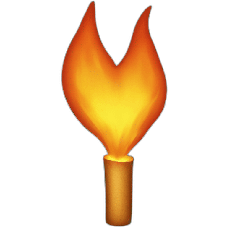 Croix gammé en feu emoji