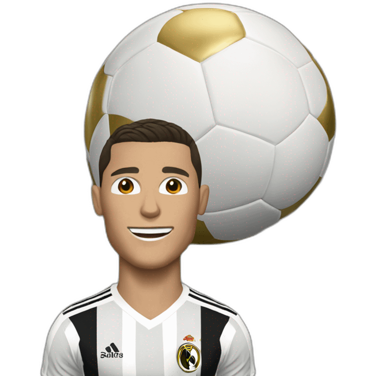 Cristiano Ronaldo ballon d’or emoji