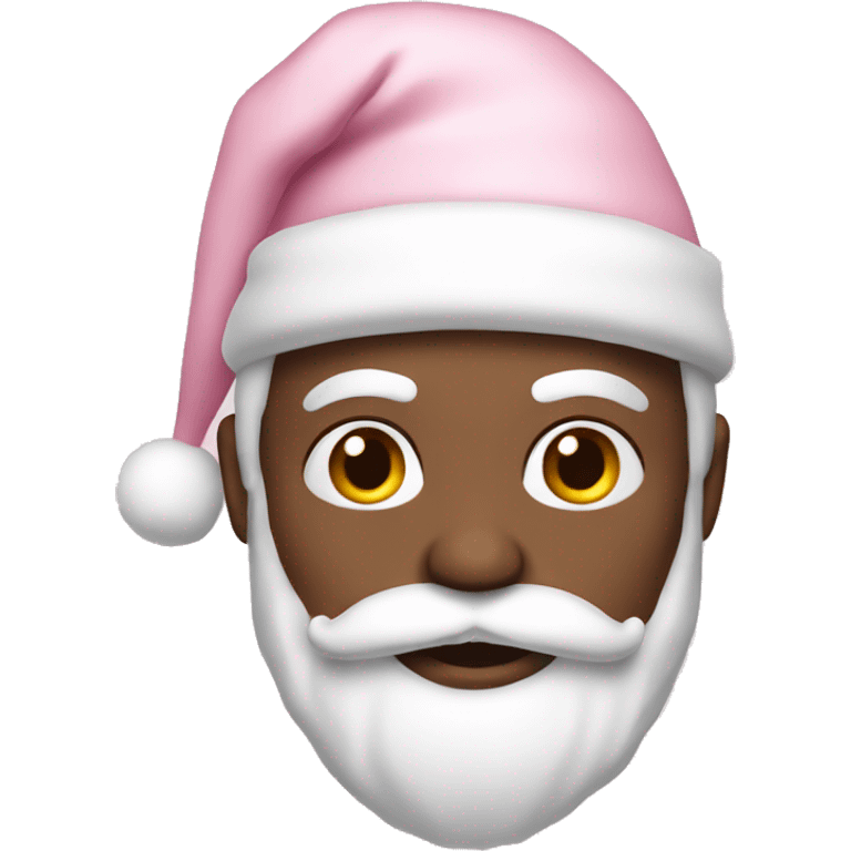 pastel pink santa man emoji