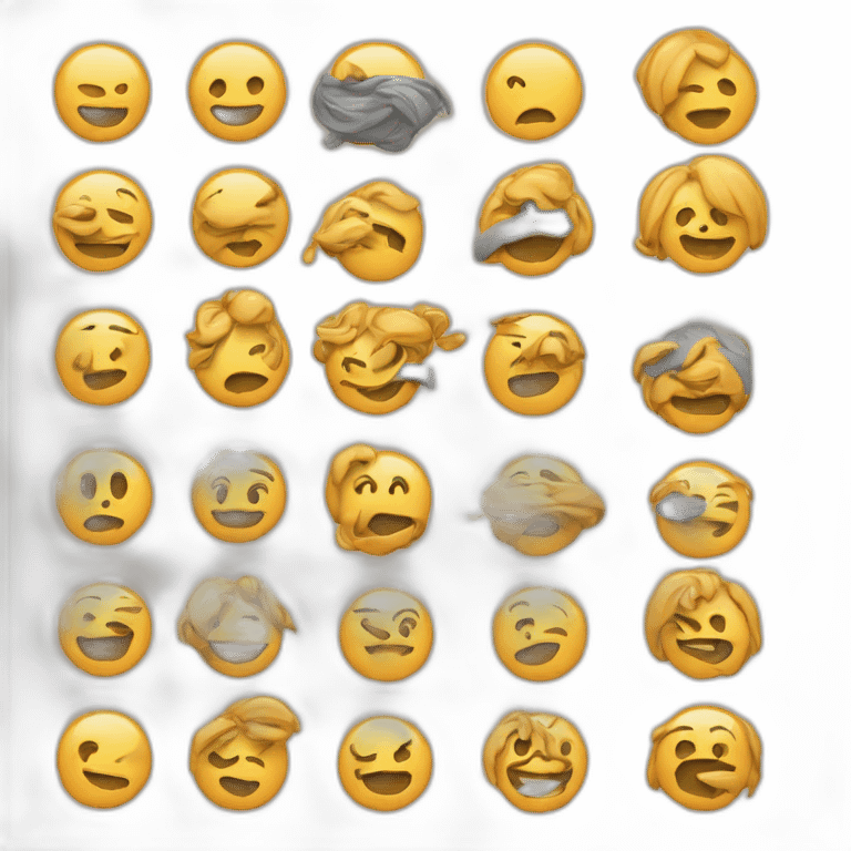 Emoji qui a l’esprit brouillé emoji