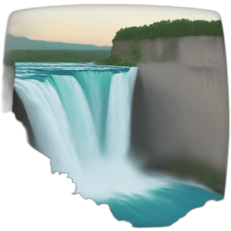 Chute niagara emoji