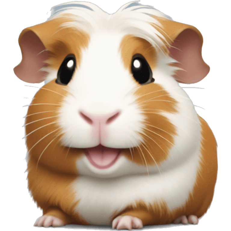 Guinea pig smiling emoji