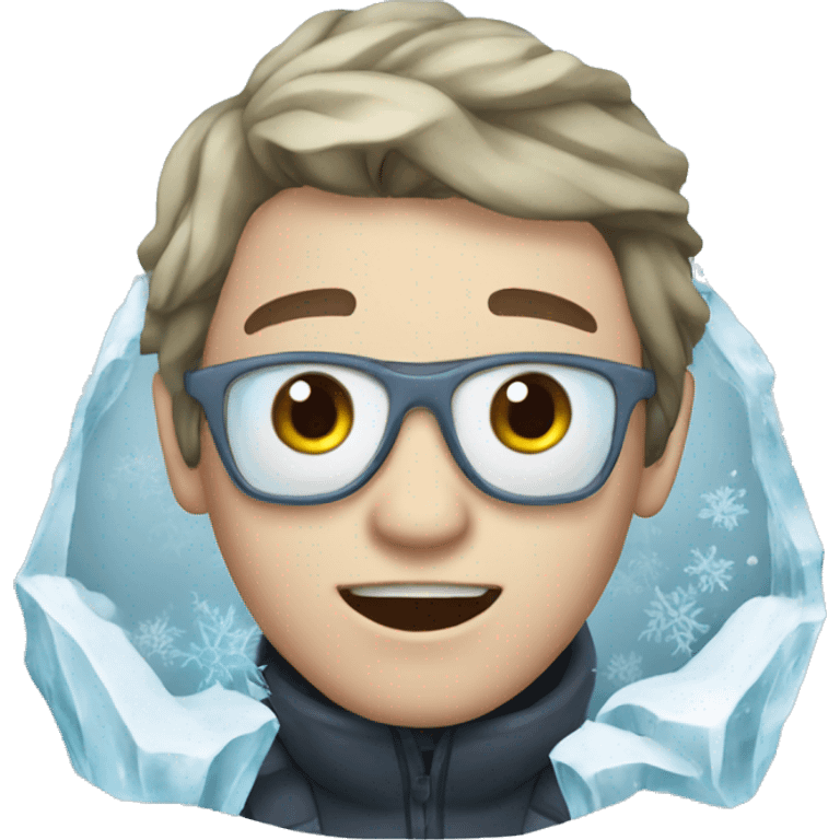 avatar inside a frozen fish emoji