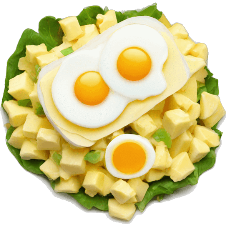 Egg salad emoji