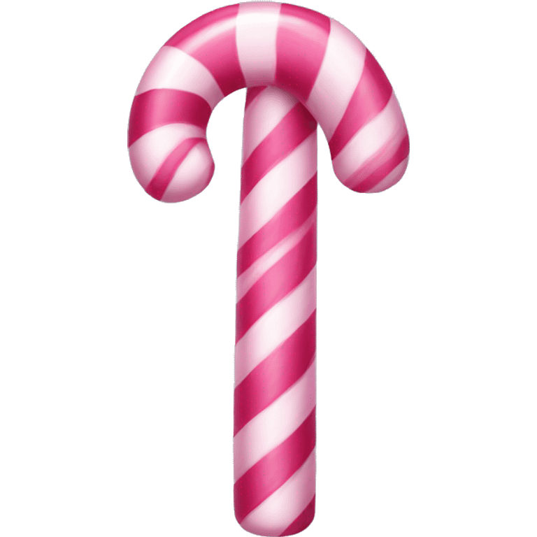 pink candy cane emoji