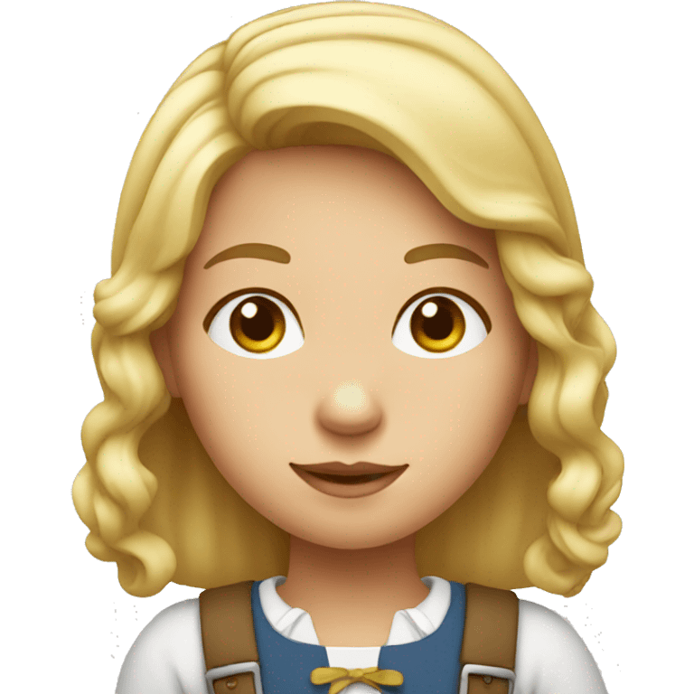 dutch girl emoji