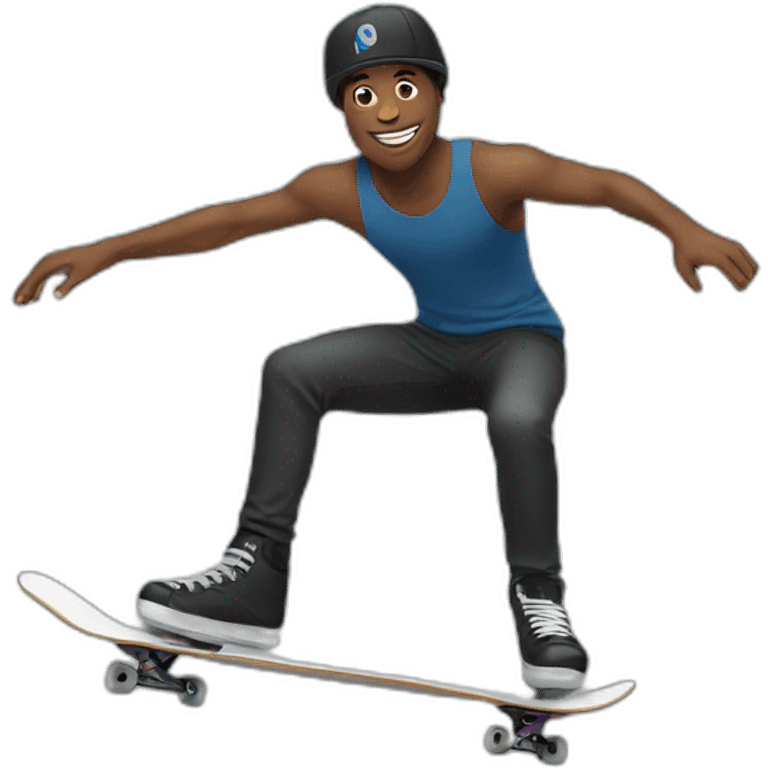 Skater emoji