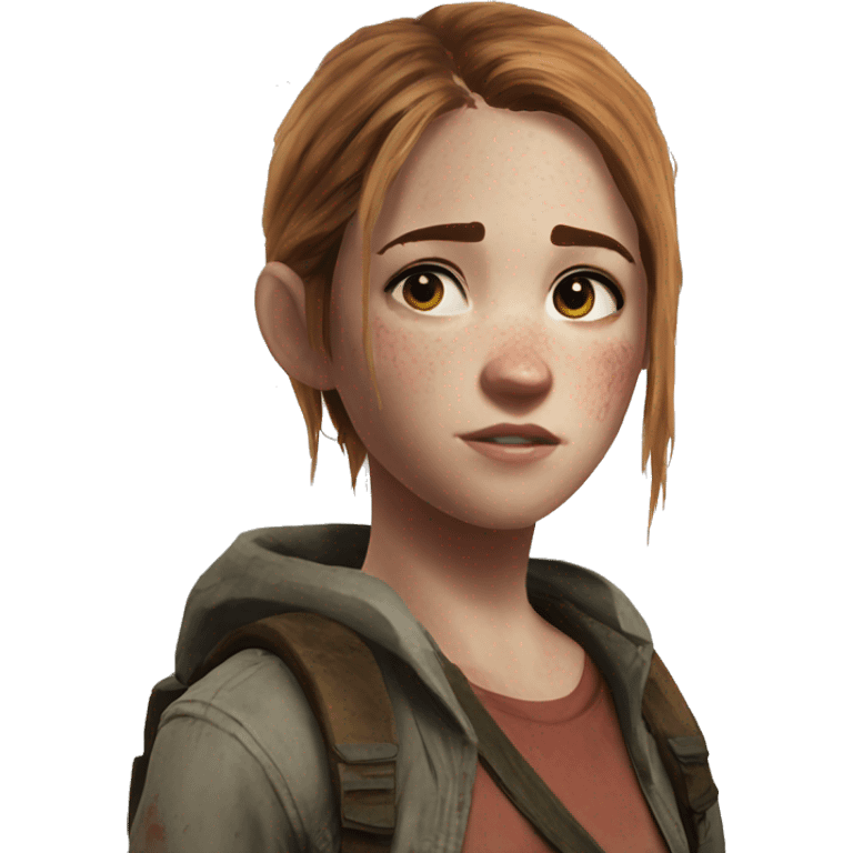 Ellie the last of us Little bit dezoom emoji