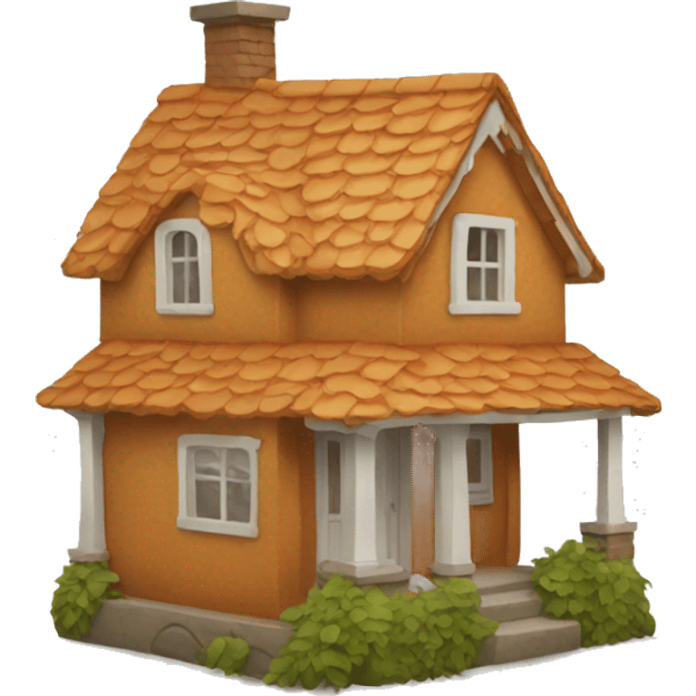 ginger house  emoji