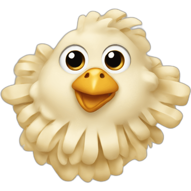 Chicken alfredo emoji