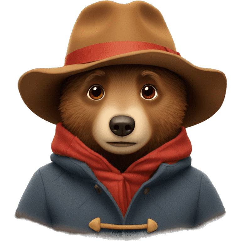 Paddington bear emoji