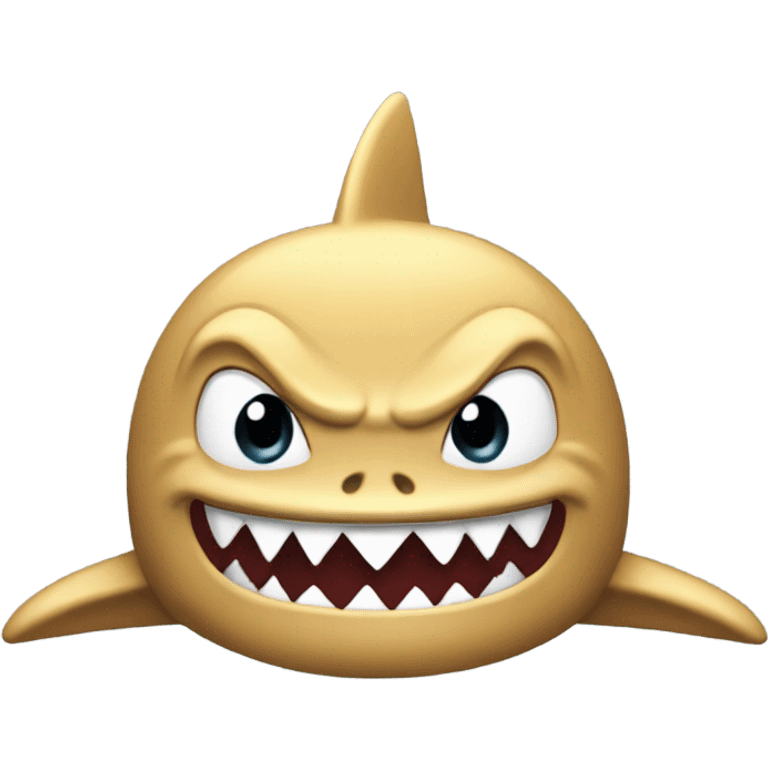 shark with donald trumps face emoji