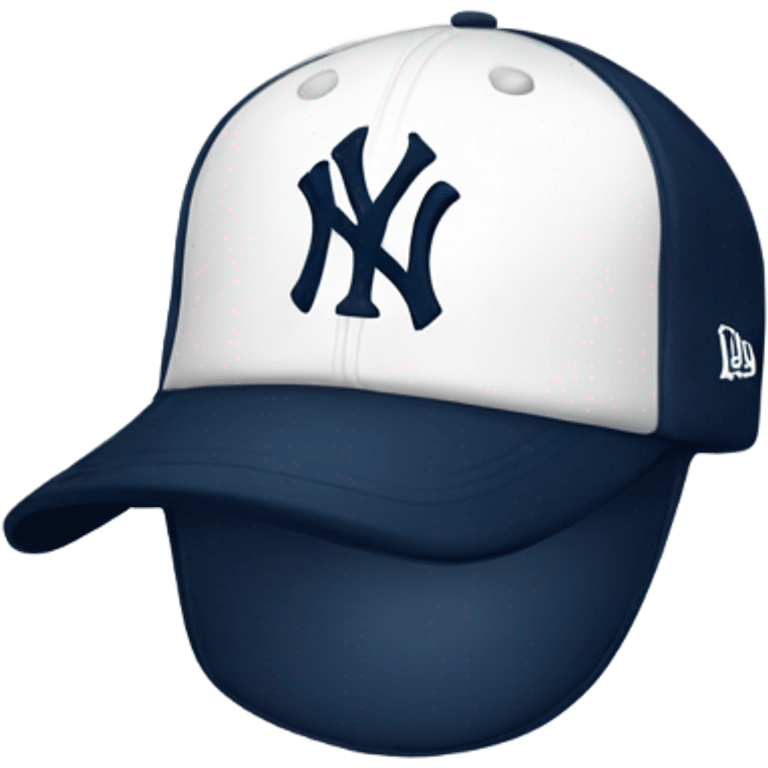 new york yankees baseball cap emoji