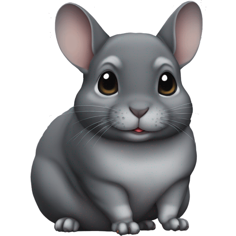 dark grey chinchilla emoji