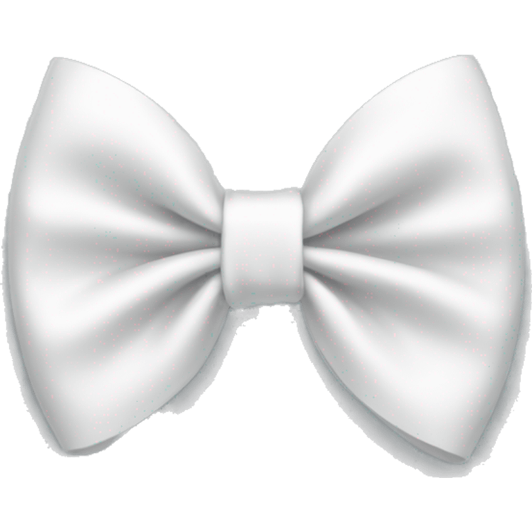 white bow emoji