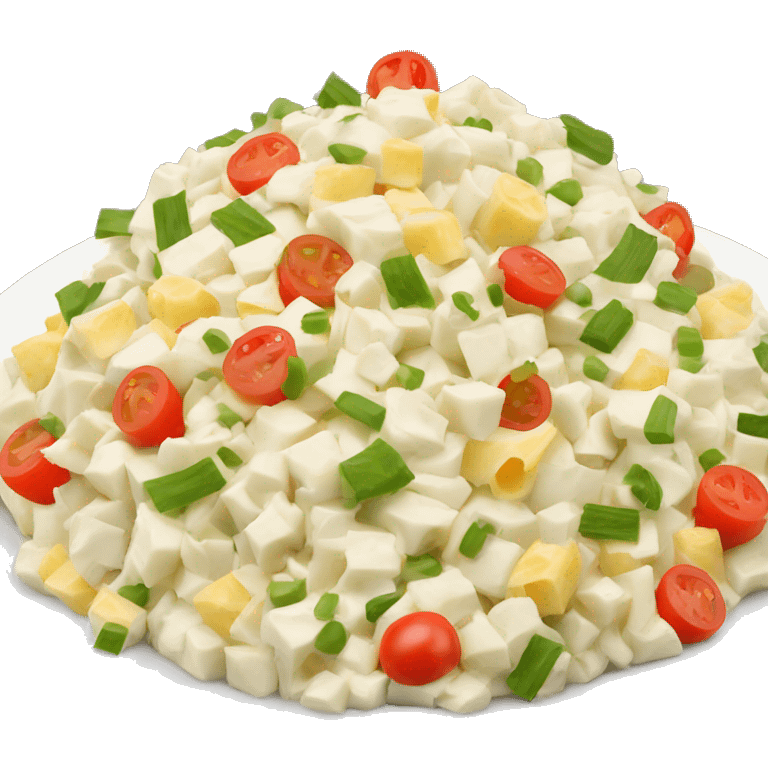 Russian salad emoji