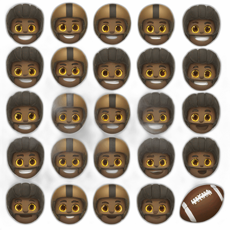 Football players  emoji