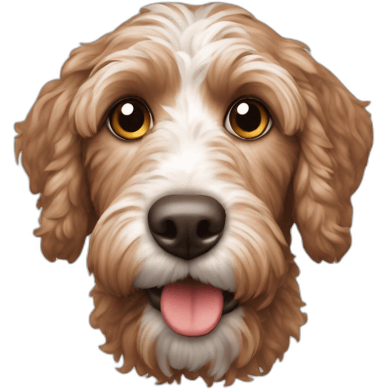 cockapoo red nose emoji