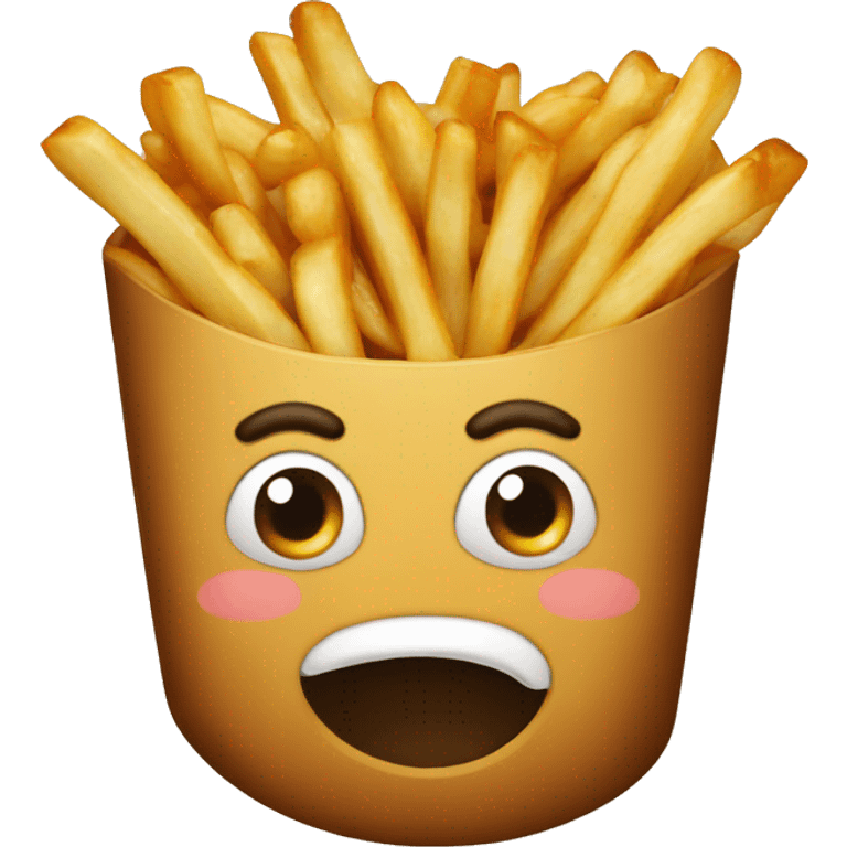 Poutine mange emoji