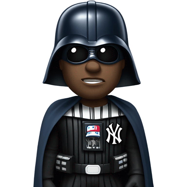 Darth Vader as a Yankee emoji