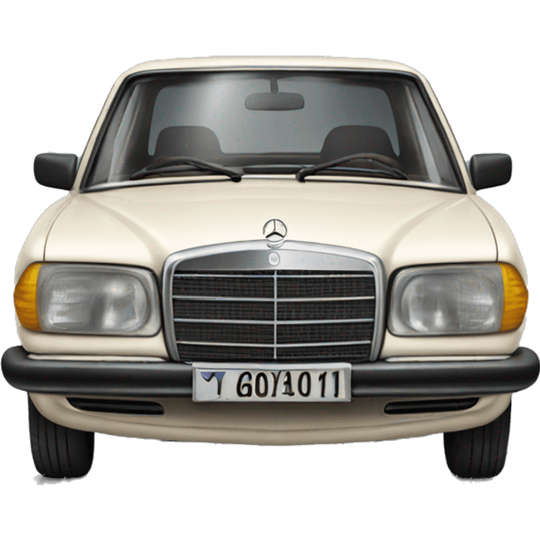 Old Mercedes emoji