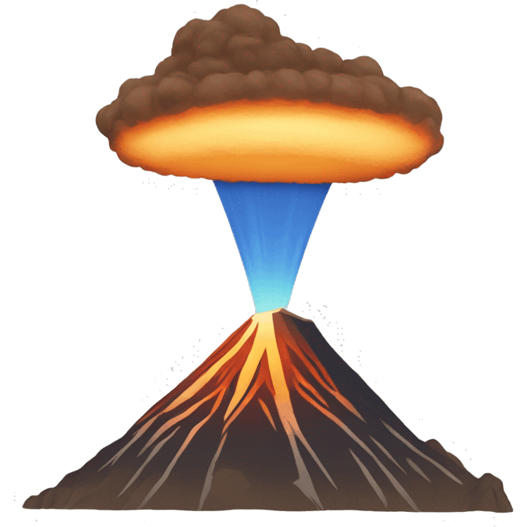 volcan Teide endormi emoji