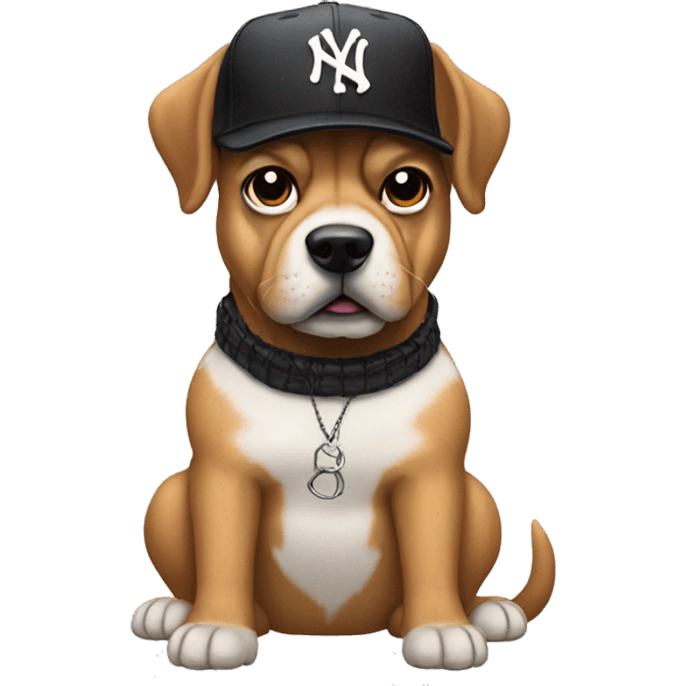 Rapper Ice Cube as a dog emoji