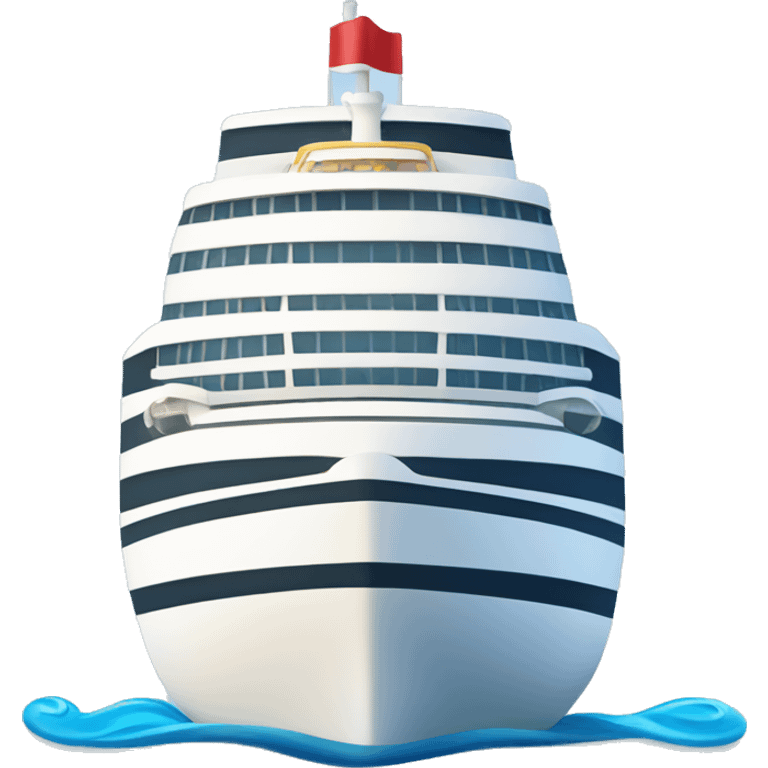 Holiday cruise ship birthday  emoji