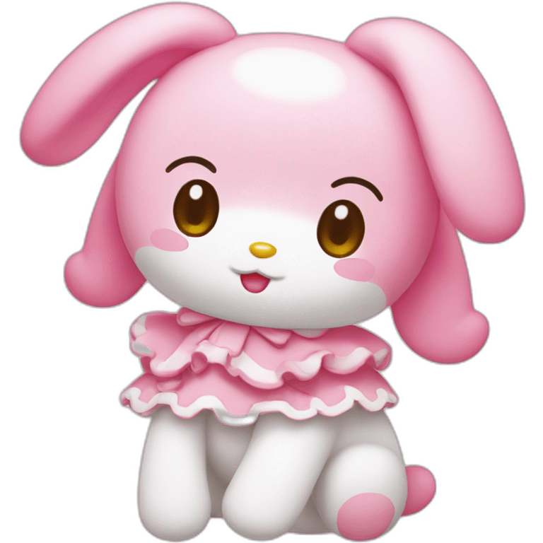 My melody sanrio emoji