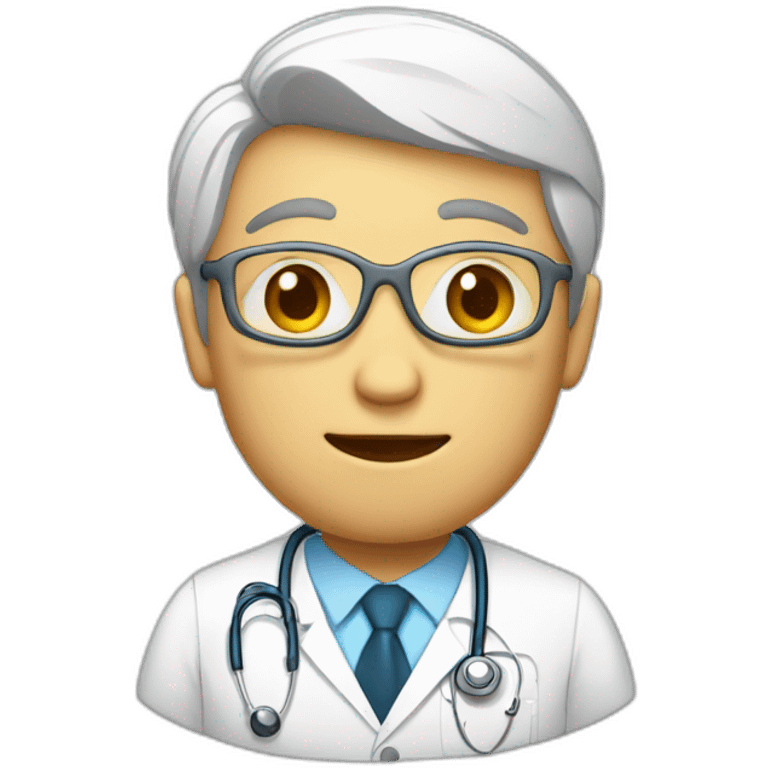 medico computador emoji